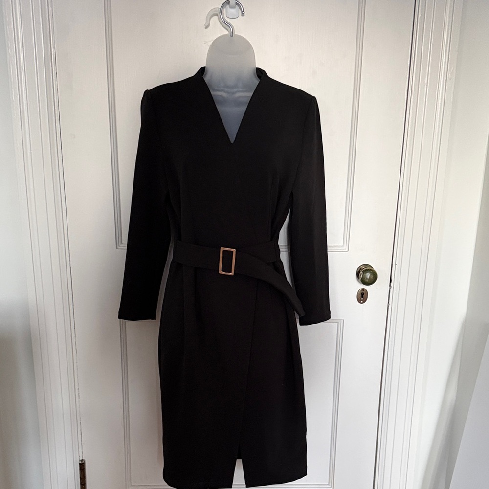 Black work dress